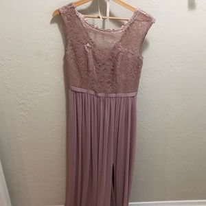 David’s bridal bridesmaid dress